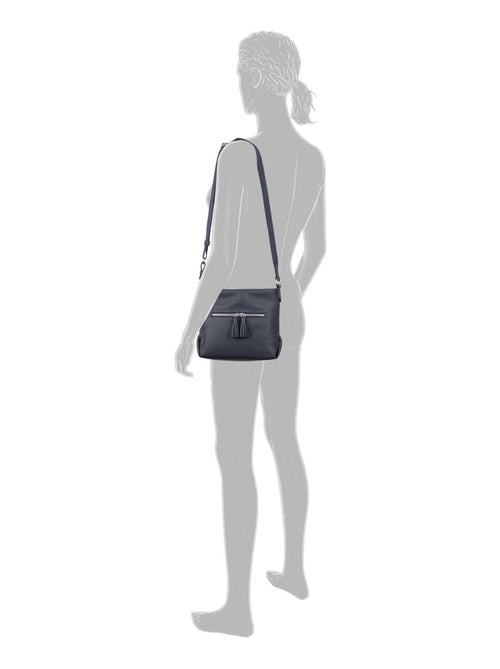 Sac à bandoulière M bleu foncé ANTHINA - Kiabi