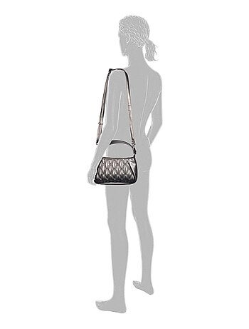 Sac à bandoulière métallisé Benira