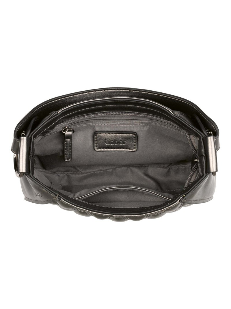 Sac à bandoulière  métallisé Benira Gris - Kiabi