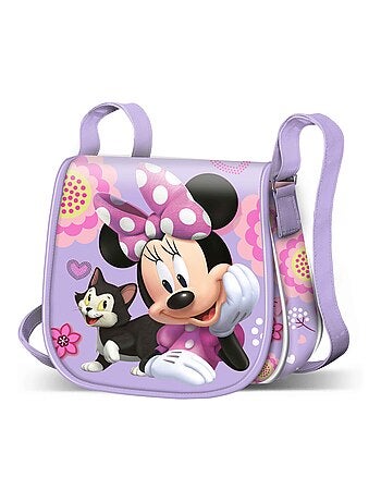 Sac à Bandoulière Muffin Mini - Disney Minnie Mouse Cat - Lilas - Taille Unique