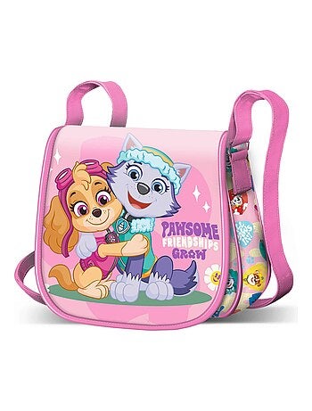 Sac à Bandoulière Muffin Mini - La Pat' Patrouille Friendship - Rose - Taille Unique