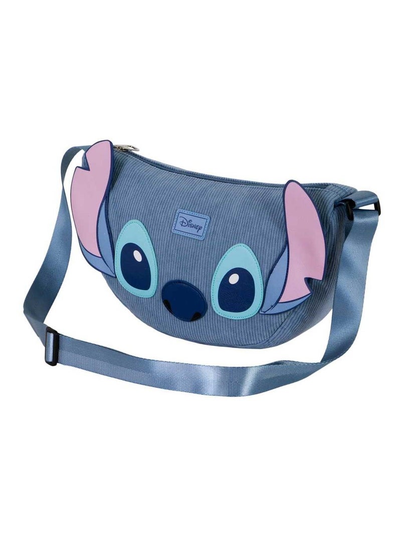 Sac à bandoulière Oval Roy - Disney Lilo et Stitch Sight - Bleu - Taille Unique Bleu - Kiabi