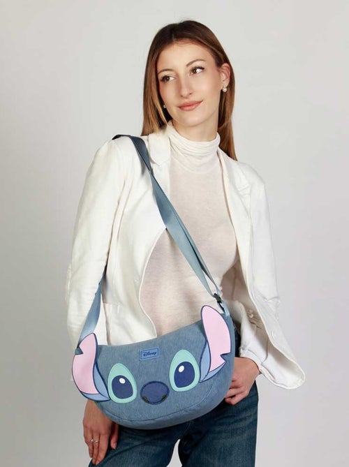 Sac à bandoulière oval roy - disney lilo et stitch sight - bleu - taille unique - Kiabi Sac à bandoulière oval roy - disney lilo et stitch sight - bleu - taille unique - Kiabi