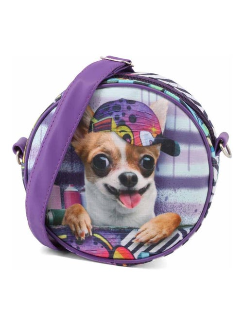 Sac à Bandoulière Rond - Krazymals Chihuahua - Kiabi