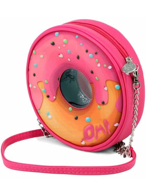 Sac à Bandoulière Rond - Oh My Pop! Pinknut - Rose - Taille Unique - Kiabi