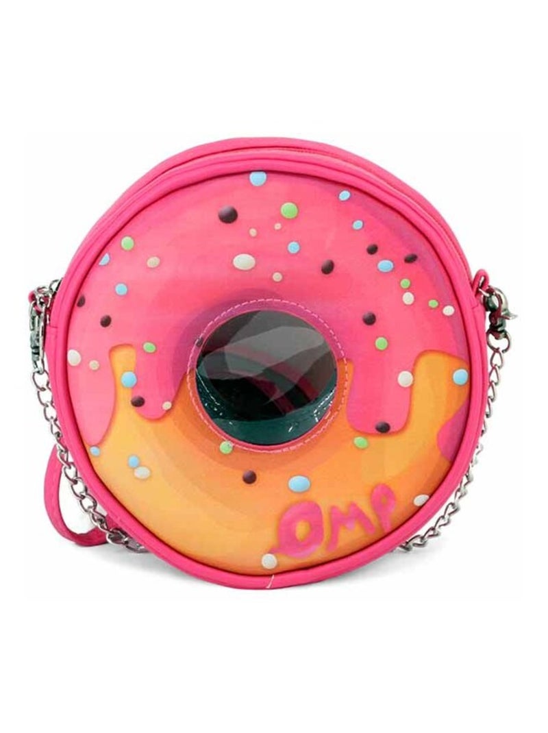 Sac à Bandoulière Rond - Oh My Pop! Pinknut - Rose - Taille Unique Rose - Kiabi