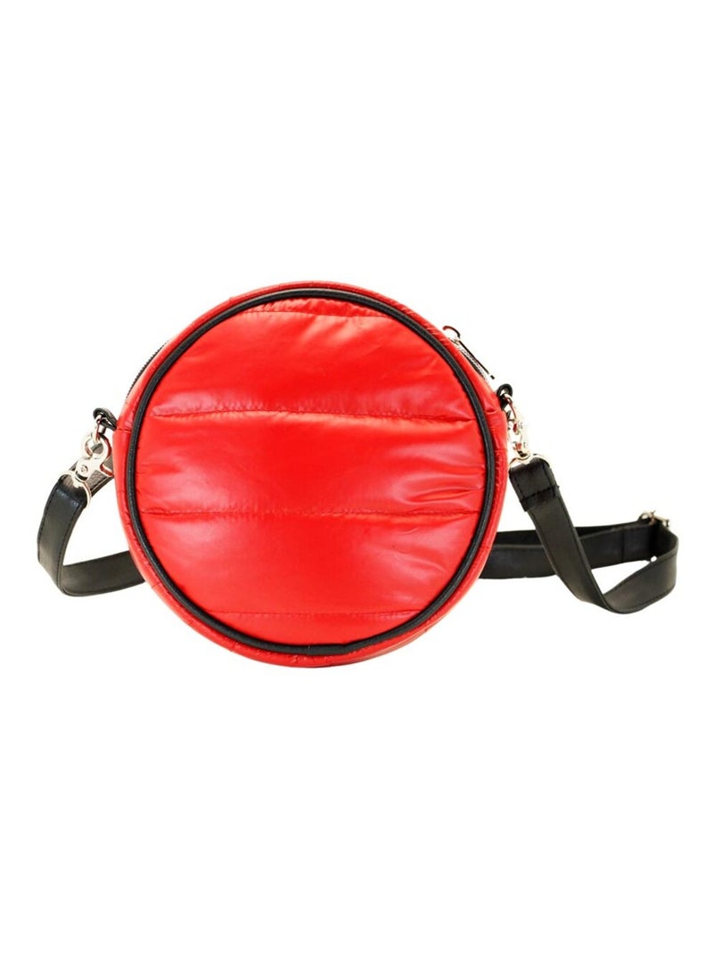 Sac à Bandoulière Rond Padding - Disney Mickey Mouse Air - Noir - Taille Unique Noir - Kiabi