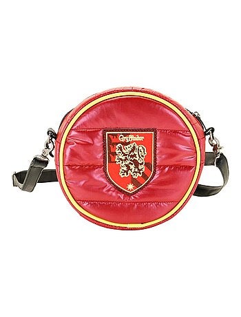 Sac à Bandoulière Rond Padding - Harry Potter G - Rouge - Taille Unique