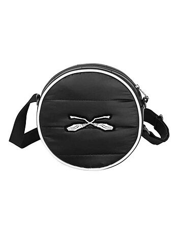 Sac à Bandoulière Rond Padding - Harry Potter H - Noir - Taille Unique