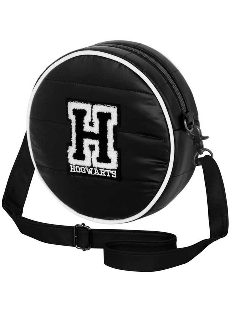 Sac à Bandoulière Rond Padding - Harry Potter H - Noir - Taille Unique Noir - Kiabi