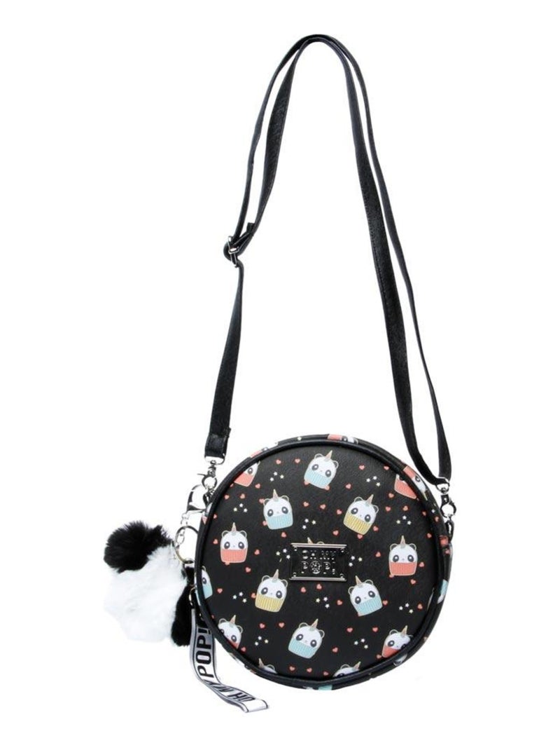 Sac à Bandoulière Rond Petit - Oh My Pop! Pandicorn - Noir - Taille Unique Noir - Kiabi