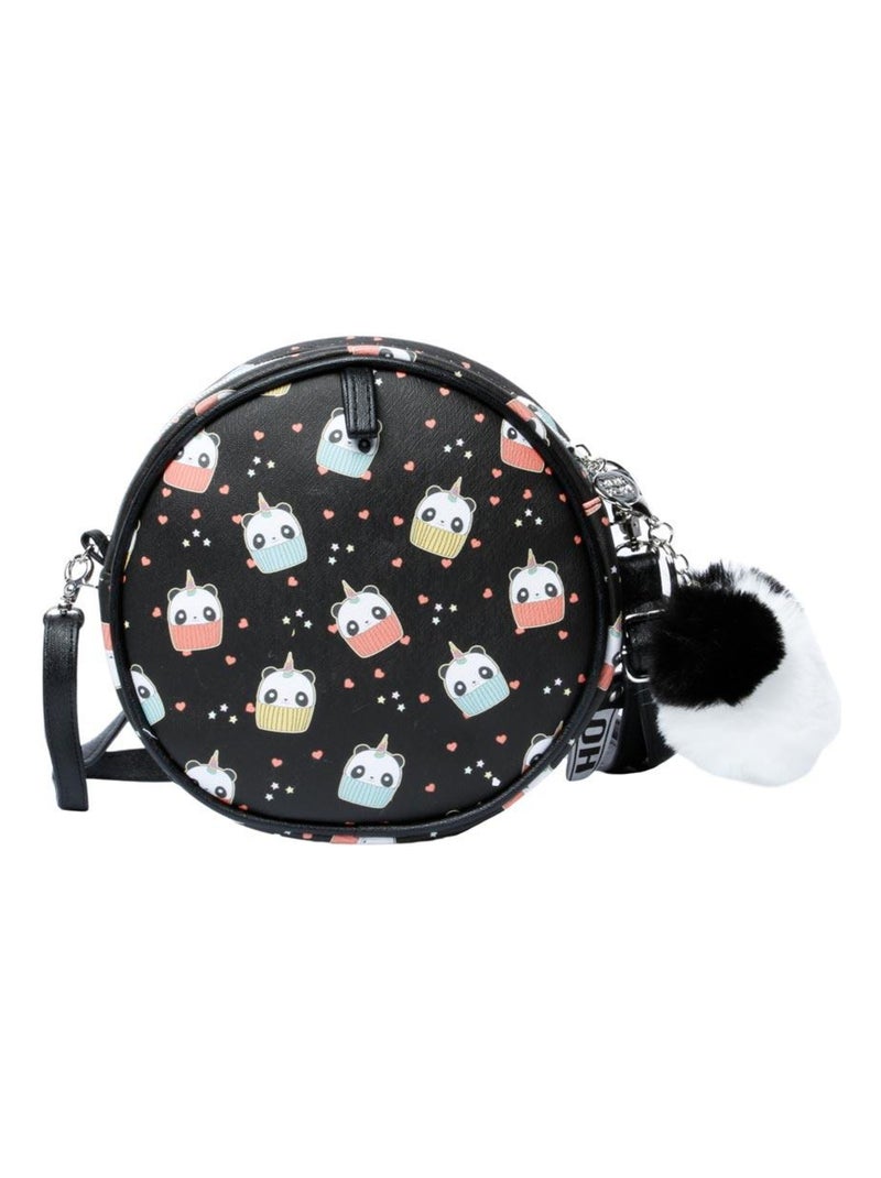 Sac à Bandoulière Rond Petit - Oh My Pop! Pandicorn - Noir - Taille Unique Noir - Kiabi