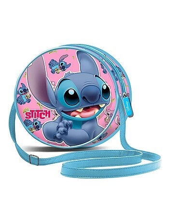 Sac à Bandoulière Ronde - Disney Lilo et Stitch Surprise - Bleu - Taille Unique