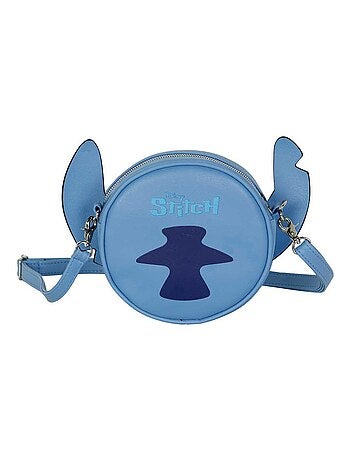 Sac à Bandoulière Ronde - Disney Lilo et Stitch Tongue - Bleu - Taille Unique