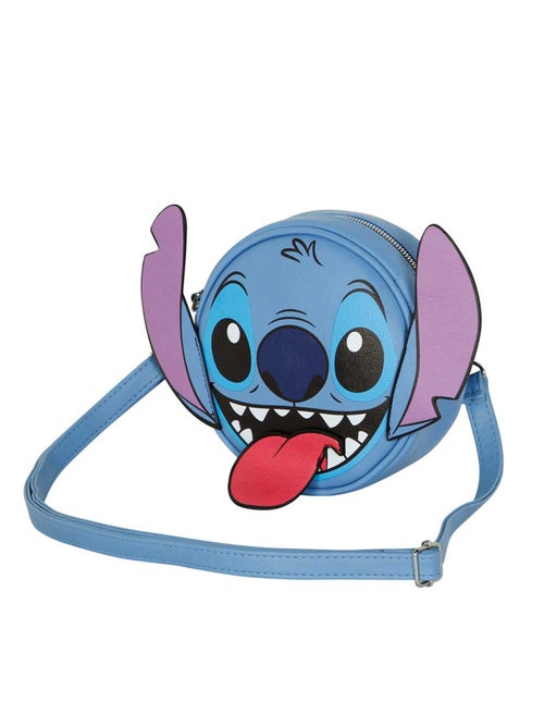Sac à Bandoulière Ronde - Disney Lilo et Stitch Tongue - Bleu - Taille Unique - Kiabi Sac à Bandoulière Ronde - Disney Lilo et Stitch Tongue - Bleu - Taille Unique - Kiabi