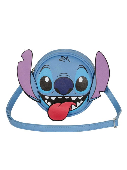 Sac à Bandoulière Ronde - Disney Lilo et Stitch Tongue - Bleu - Taille Unique - Kiabi Sac à Bandoulière Ronde - Disney Lilo et Stitch Tongue - Bleu - Taille Unique - Kiabi