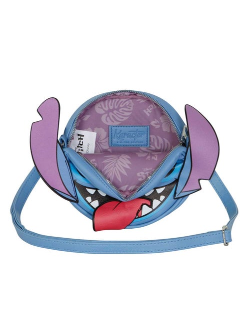 Sac à Bandoulière Ronde - Disney Lilo et Stitch Tongue - Bleu - Taille Unique - Kiabi Sac à Bandoulière Ronde - Disney Lilo et Stitch Tongue - Bleu - Taille Unique - Kiabi