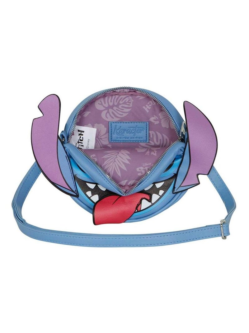 Sac à Bandoulière Ronde - Disney Lilo et Stitch Tongue - Bleu - Taille Unique Bleu - Kiabi