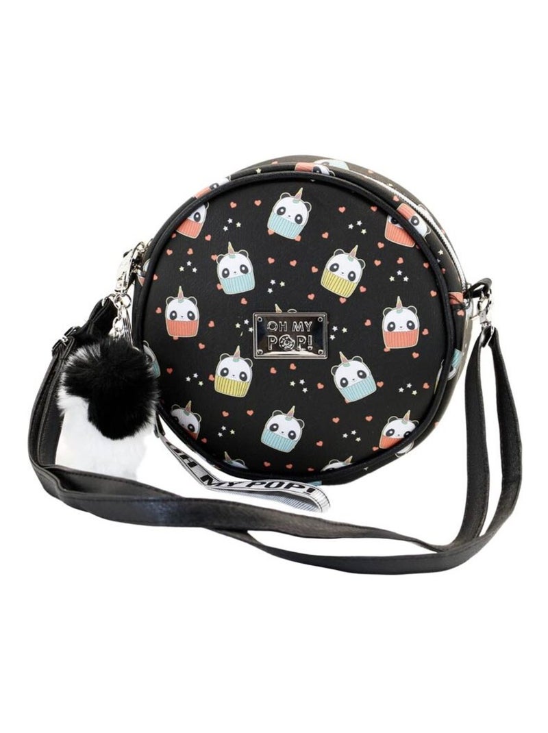 Sac à Bandoulière Ronde - Oh My Pop! Pandicorn - Noir - Taille Unique Noir - Kiabi