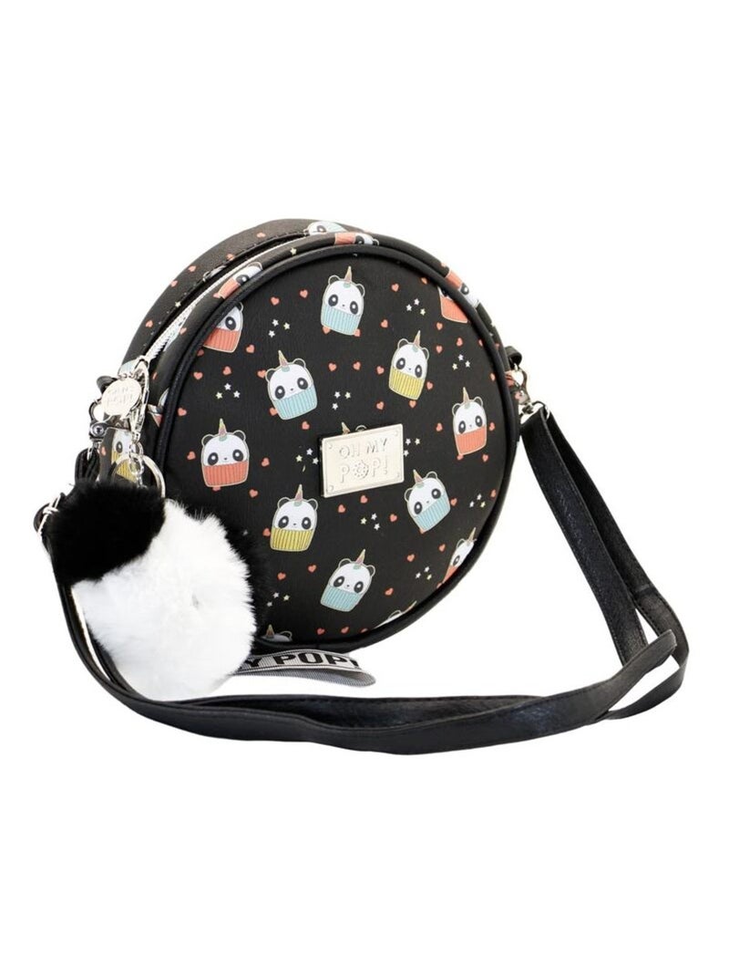 Sac à Bandoulière Ronde - Oh My Pop! Pandicorn - Noir - Taille Unique Noir - Kiabi
