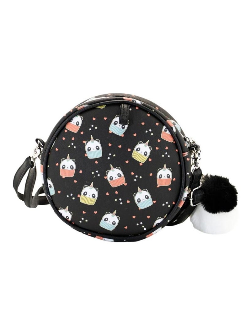 Sac à Bandoulière Ronde - Oh My Pop! Pandicorn - Noir - Taille Unique Noir - Kiabi