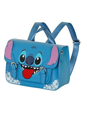 Sac à Bandoulière-Sac à dos Sa - Disney Lilo et Stitch Tongue - Bleu - Taille Unique