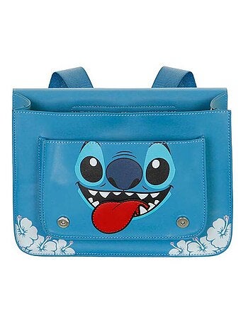 Sac à Bandoulière-Sac à dos Sa - Disney Lilo et Stitch Tongue - Bleu - Taille Unique