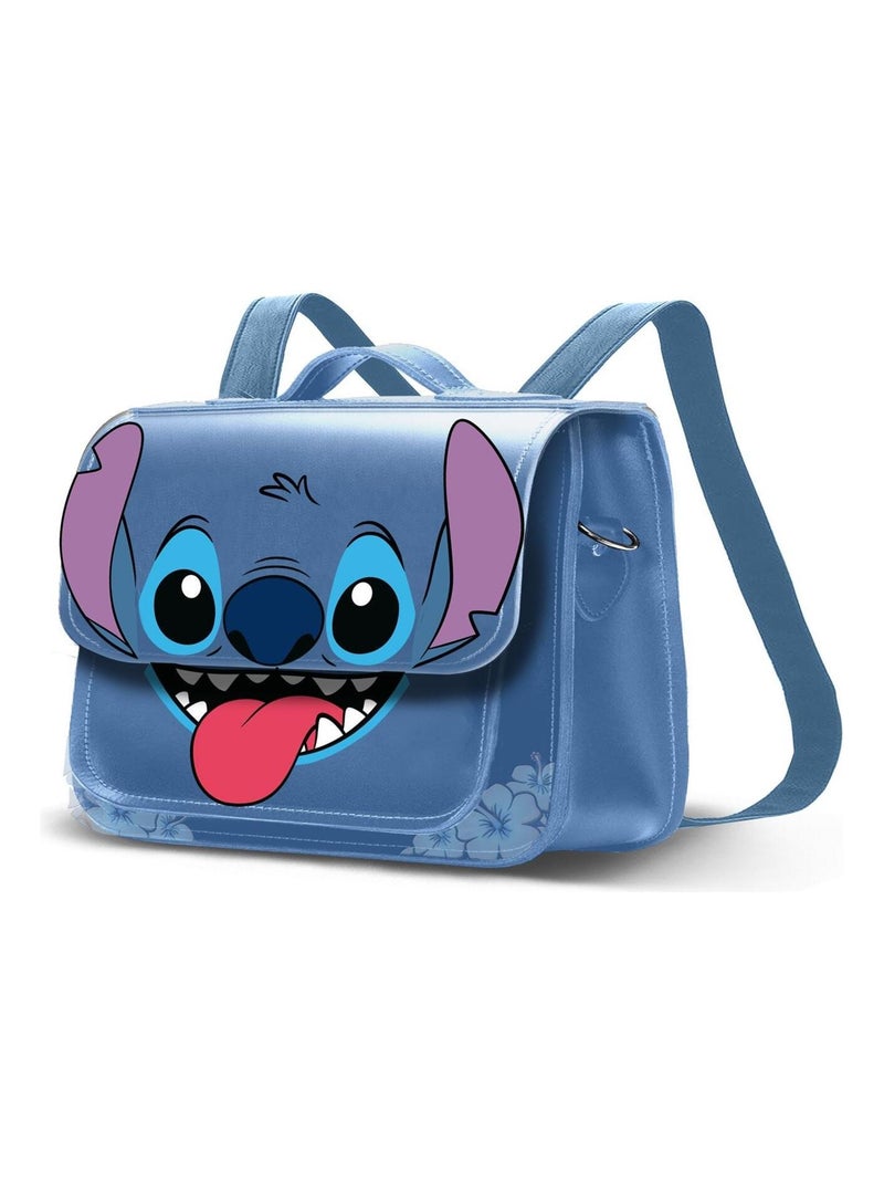 Sac à Bandoulière-Sac à dos Sa - Disney Lilo et Stitch Tongue - Bleu - Taille Unique Bleu - Kiabi