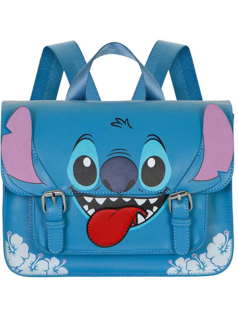 Sac à Bandoulière-Sac à dos Sa - Disney Lilo et Stitch Tongue - Bleu - Taille Unique Bleu - Kiabi