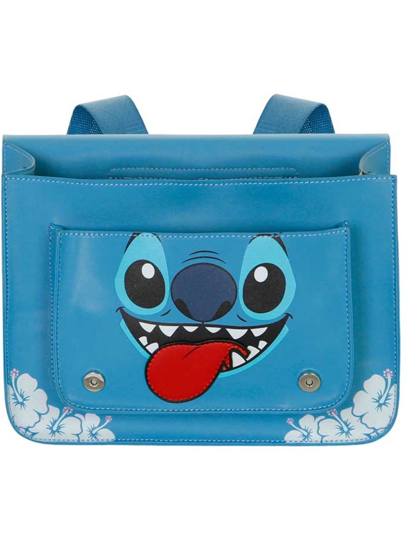 Sac à Bandoulière-Sac à dos Sa - Disney Lilo et Stitch Tongue - Bleu - Taille Unique Bleu - Kiabi