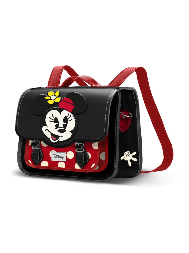 Sac à Bandoulière-Sac à dos Sa - Disney Minnie Mouse Face - Multicolore - Taille Unique Multicolore - Kiabi