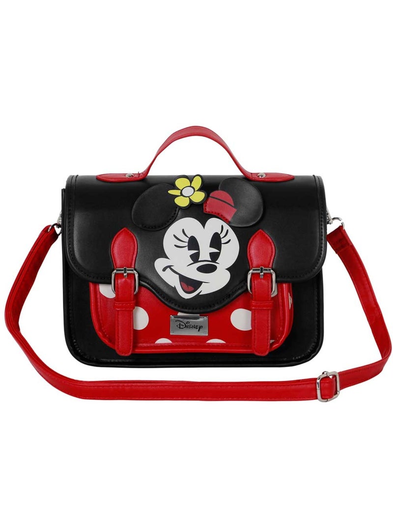 Sac à Bandoulière-Sac à dos Sa - Disney Minnie Mouse Face - Multicolore - Taille Unique Multicolore - Kiabi