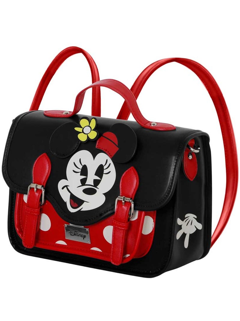 Sac à Bandoulière-Sac à dos Sa - Disney Minnie Mouse Face - Multicolore - Taille Unique Multicolore - Kiabi