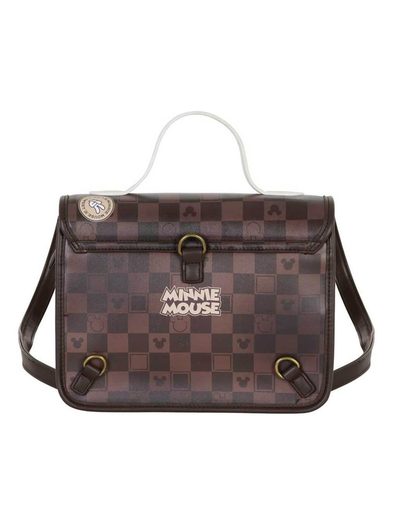 Sac à Bandoulière-Sac à dos Sa - Disney Minnie Mouse Journey - Brun - Taille Unique Marron - Kiabi