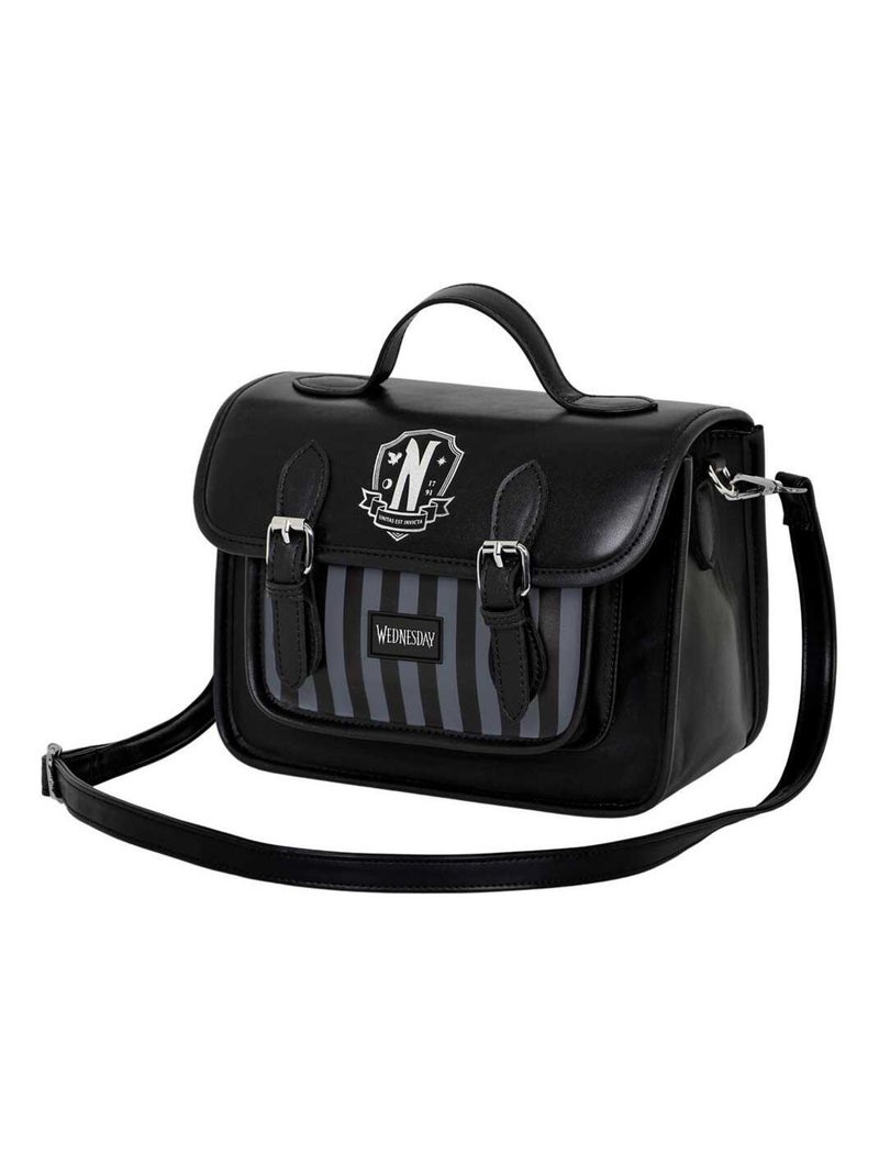 Sac à Bandoulière-Sac à dos Sa - Mercredi Original Noir - Kiabi