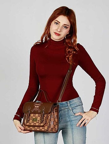 Sac à Bandoulière-Sac à dos Sa - One Piece Chess - Chameau - Taille Unique