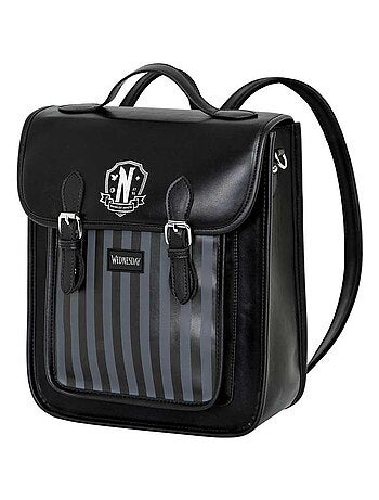 Sac à bandoulière-Sac à dos We - Mercredi Original - Noir - Taille Unique