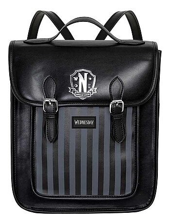 Sac à bandoulière-Sac à dos We - Mercredi Original - Noir - Taille Unique
