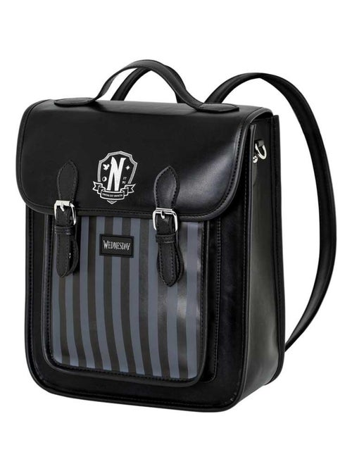 Sac à bandoulière-Sac à dos We - Mercredi Original - Noir - Taille Unique - Kiabi Sac à bandoulière-Sac à dos We - Mercredi Original - Noir - Taille Unique - Kiabi