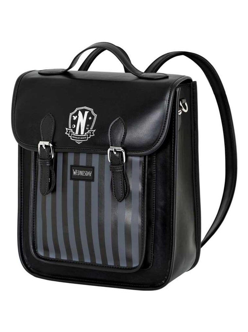 Sac à bandoulière-Sac à dos We - Mercredi Original - Noir - Taille Unique Noir - Kiabi