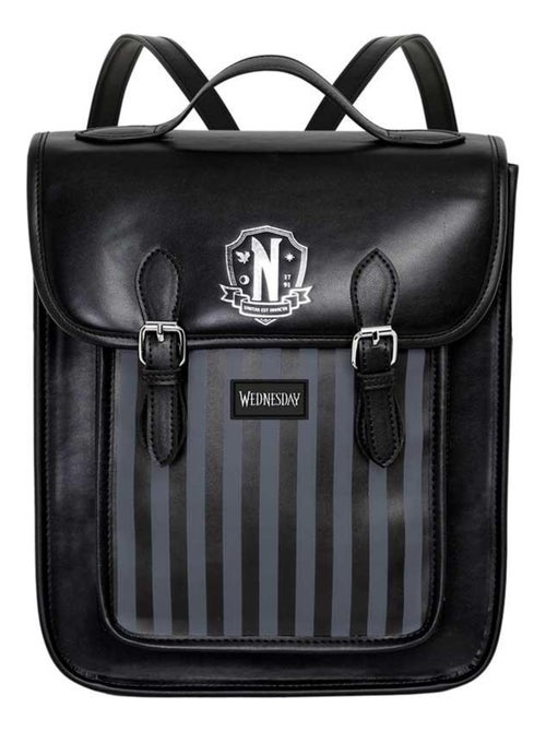 Sac à bandoulière-Sac à dos We - Mercredi Original - Noir - Taille Unique - Kiabi Sac à bandoulière-Sac à dos We - Mercredi Original - Noir - Taille Unique - Kiabi