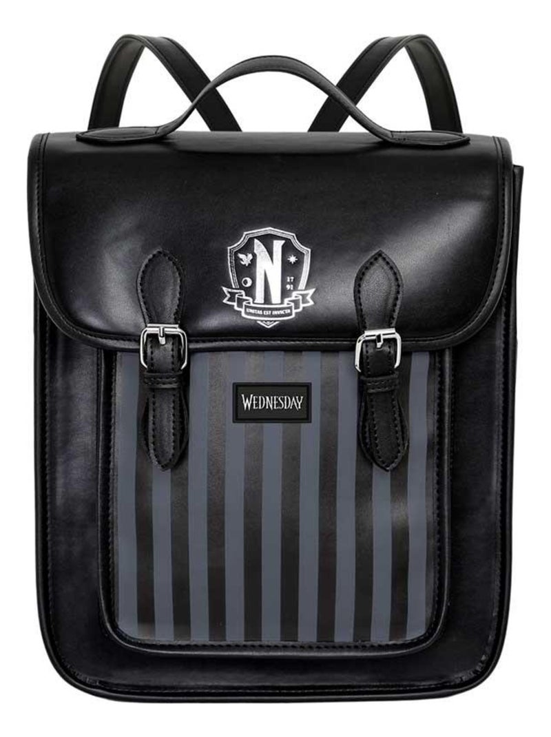 Sac à bandoulière-Sac à dos We - Mercredi Original - Noir - Taille Unique Noir - Kiabi