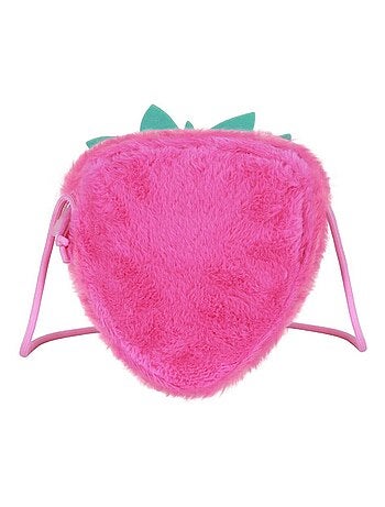 Sac à Bandoulière Soft - Hello Kitty Strawberry - Rose - Taille Unique