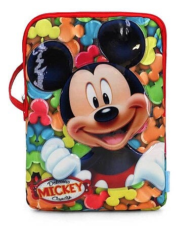Sac à Bandoulière Tablette - Disney Mickey Mouse Delicious - Rouge - Taille Unique