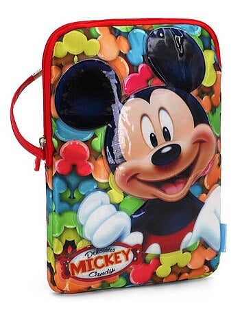 Sac à Bandoulière Tablette - Disney Mickey Mouse Delicious - Rouge - Taille Unique