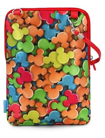 Sac à Bandoulière Tablette - Disney Mickey Mouse Delicious - Rouge - Taille Unique