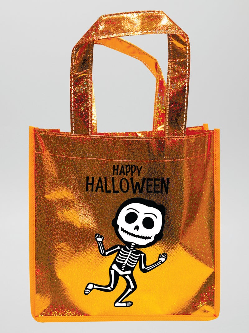Sac à bonbon à paillette Orange - Kiabi