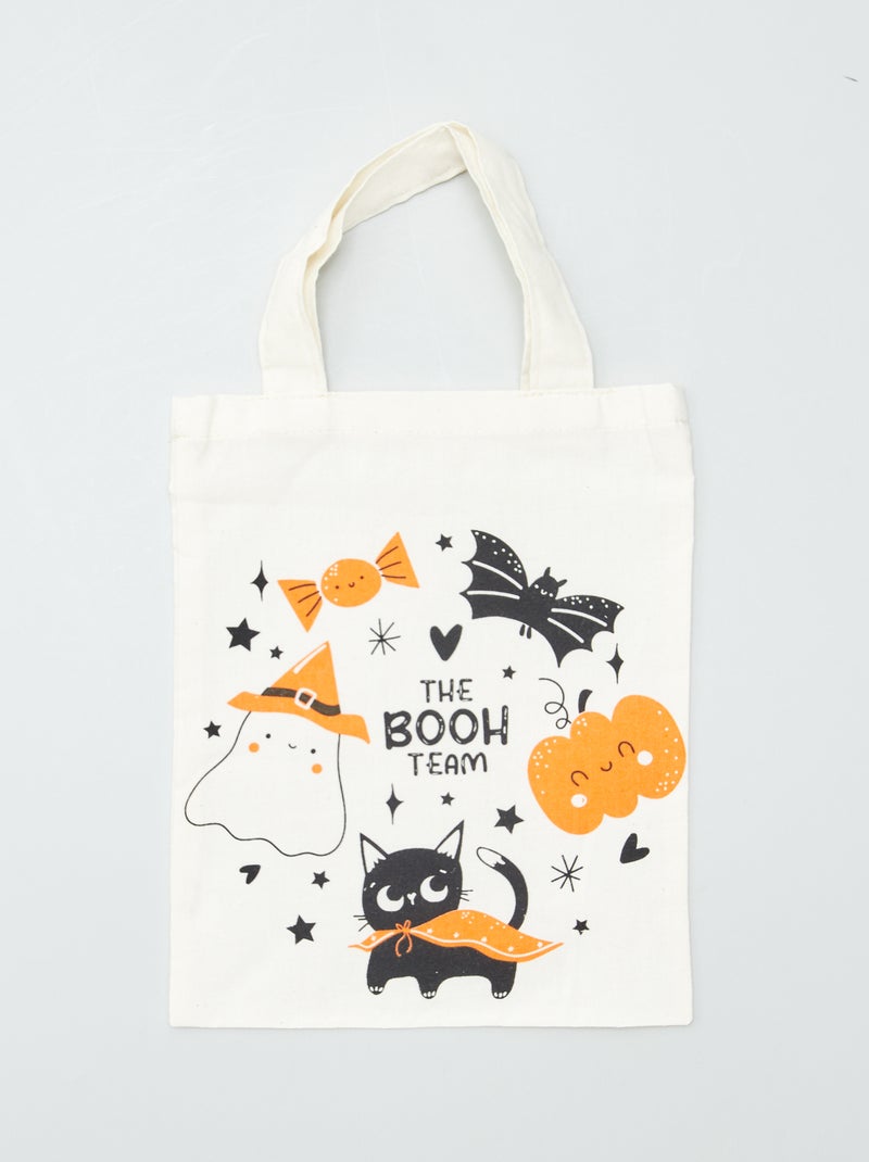 Sac à bonbon 'chauve-souris' - Halloween Orange - Kiabi