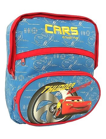 Sac à bretelles bleu roi Cars