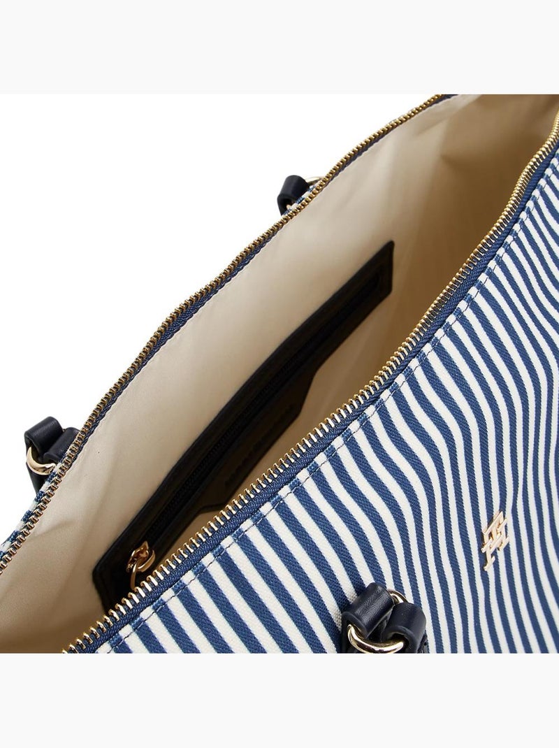 Sac à Cabas Rayure Femme Tommy Hilfiger Bleu marine - Kiabi